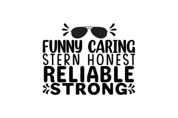 Fototapeta na wymiar Funny caring stern honest reliable strong
