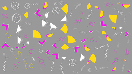 Modern colorful geometric background, vector illustration.