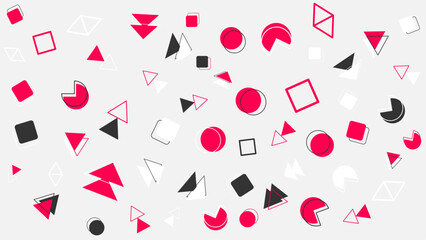 Creative vector seamless pattern. Unique geometric vector swatch. Perfect for screen background, site backdrop, wrapping paper, wallpaper, textile and surface design. Trendy boho tile.