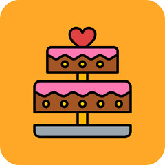 Wedding Cake Icon