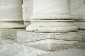 Greek columns: a symbol of classical architecture, timelessness, strength, and cultural heritage