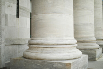 Greek columns: a symbol of classical architecture, timelessness, strength, and cultural heritage