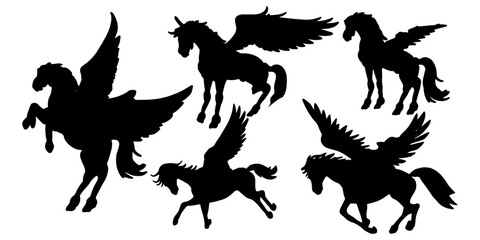 pegasus silhouettes