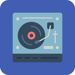 Fototapeta premium Turntable Icon