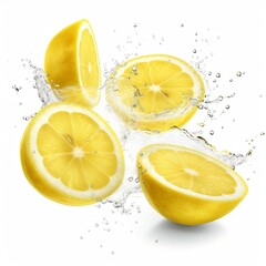 lemon in water
