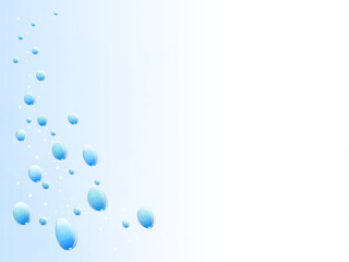 抽象的な水滴の背景イラスト