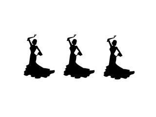 Ballerina silhouette ballet dance poses. Set Of Ballet Dancer Silhouettes. Dancers silhouettes - set of nine female figures - isolated on white background - vector
