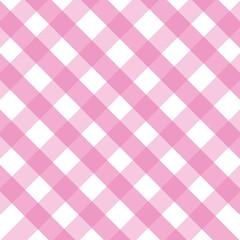 pink plaid fabric
