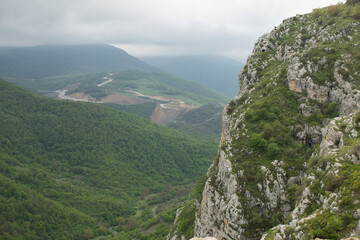 Shusha city, Azerbaijan in Spring