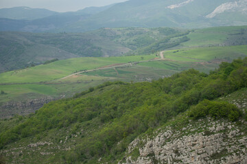 Fototapeta premium Shusha city, Azerbaijan in Spring