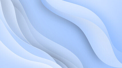 3D wavy background with ripple effect. Vector illustration. 3D surface.