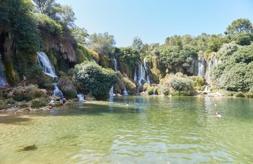The Kravice Waterfalls, one of the most iconic destinations in Bosnia and Herzegovina