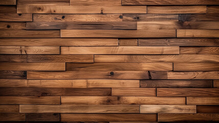 Wooden wall texture, wood background. Generative Ai