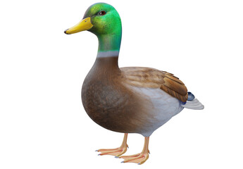 Obraz premium Duck look forward high quality 3d render
