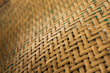 Wicker basket texture background. Bamboo weave texture. Bamboo weave texture background.