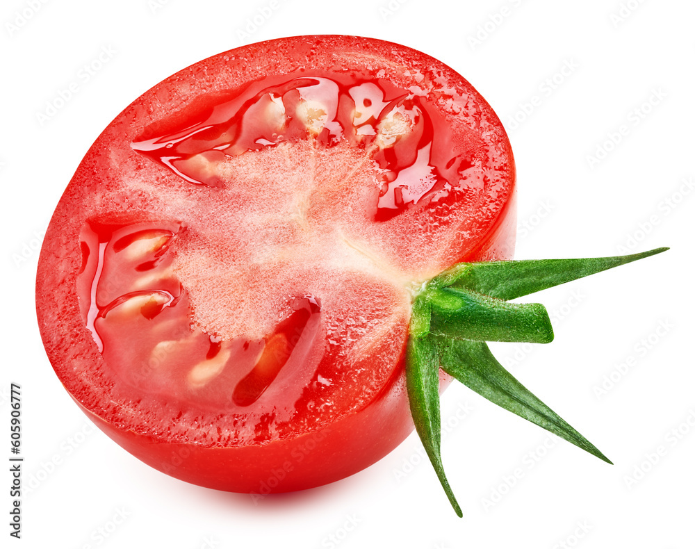 Canvas Prints tomato isolated on white background