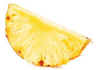 Pineapple isolated on white Clipping Path