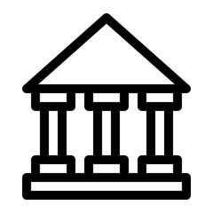 bank line icon