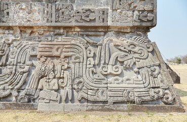 The ancient city of Xochicalco, Morelos is a rare example of a Mayan city in central Mexico