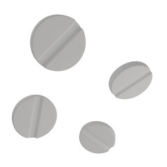 3D Pill Illustration