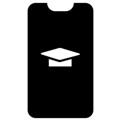 elearning Icon glyph style