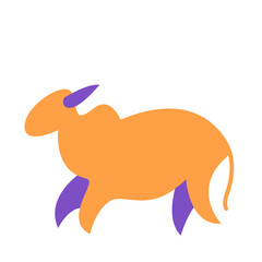 Eid al-adha flat icon illustration