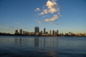 Obraz premium city skyline