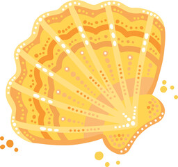 Sea shell illustration