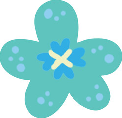 Summer flower illustration