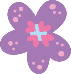 Summer flower illustration