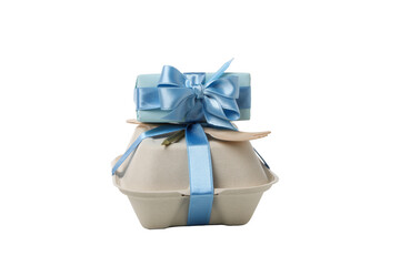 PNG, Concept of congratulation and celebration with bento cake in box