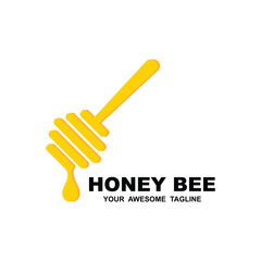 honey logo vector