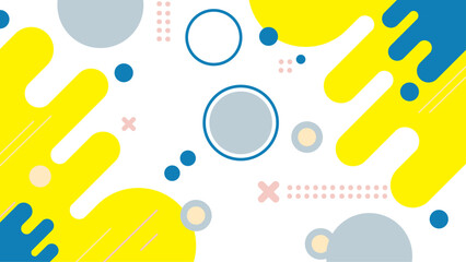 Abstract Geometry Pattern Artwork. Vector Illustration