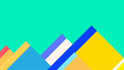 Abstract blue glowing geometric lines on dark blue background. Modern shiny blue diagonal rounded lines pattern. Futuristic technology concept. Vector illustration