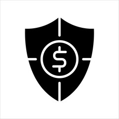 Solid vector icon for reserve currency which can be used various design projects.