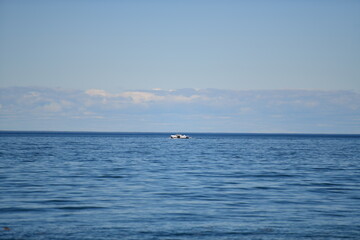 Obraz premium boat on the water