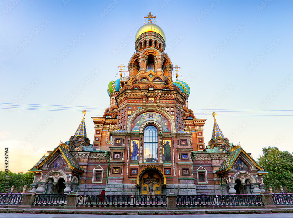 Wall mural Russia, St. Petersburg - Church Saviour on Spilled Blood