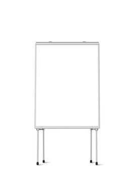 High Poster Display Stand Alu Folding Board Easel 3D Rendering