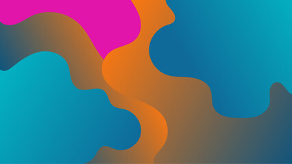 beautiful colorful gradient wallpaper design