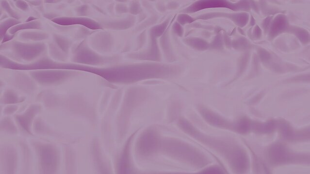 soft purple cloth simulation animation