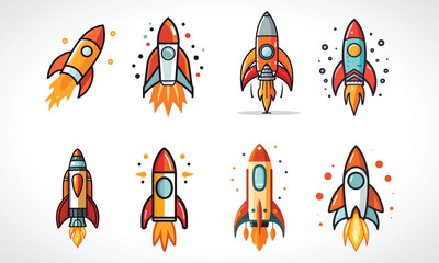 Rocket Vector Pack Rocket Vector Set 