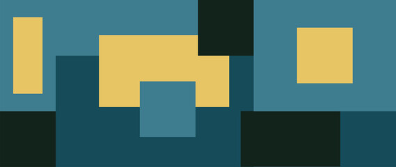 Abstract geometric pattern background. Abstract wallpaper design with circle, square, triangle and polygon shape in - colorful. Modern and trendy illustration perfect for decor, cover, print.