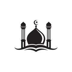 Mosque logo images illustration