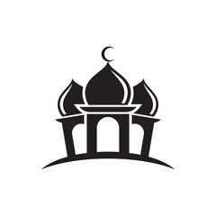 Mosque logo images illustration