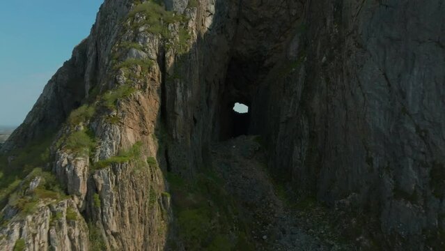 Torghatten, the legendary mountain with hole all the way through