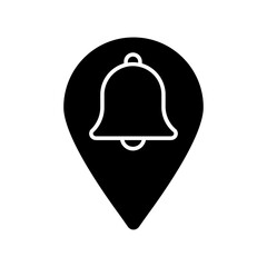 Notification icon vector. alarm illustration sign. Message symbol or logo.