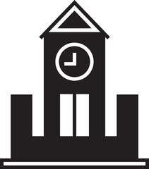 school building icon