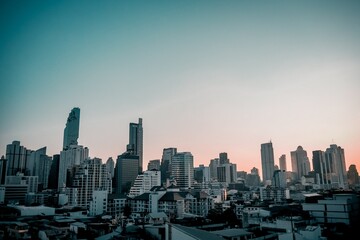 Fototapeta premium city skyline