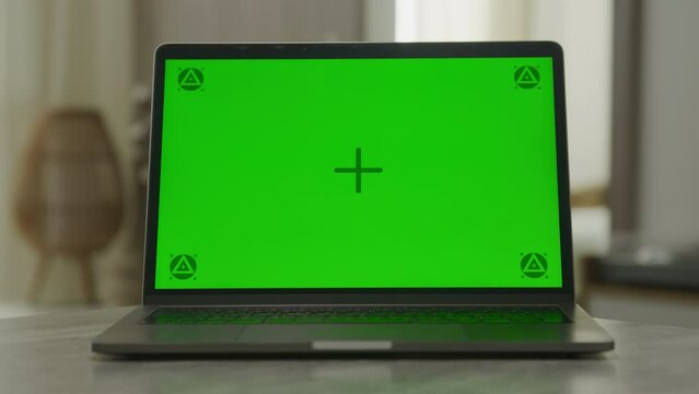Orbiting Around Laptop with Green Screen