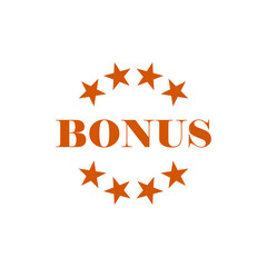 Bonus icon isolated on transparent background